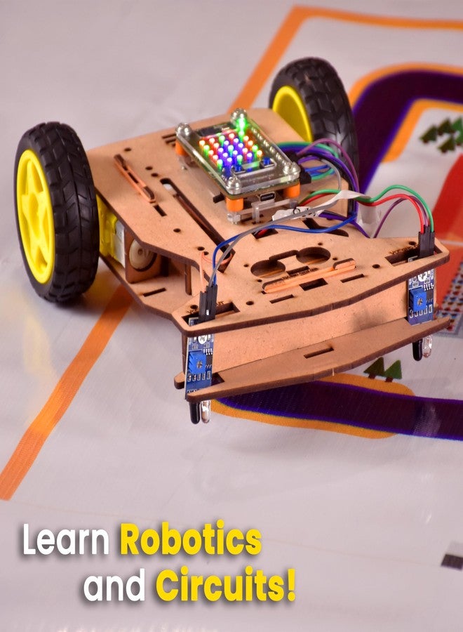 Avishkaar Make Robotics Advanced Kit |10-in-1 STEM |Kids Ages 10-14 | Electronics,Science & Engineering Projects, DIY Circuits Educational Toy for Boys & Girls - Image 4